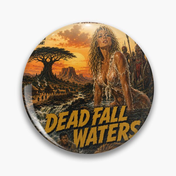 Item preview, Deadfall Waters – Retro Jungle Exploitation designed and sold by obstinator.