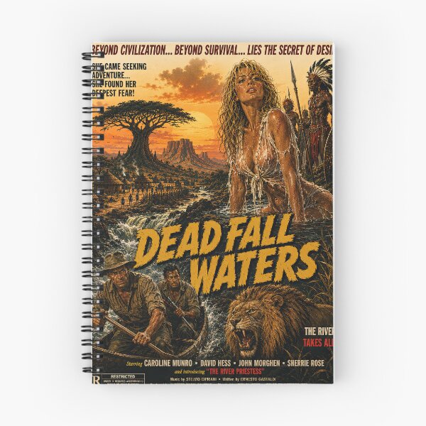 Item preview, Deadfall Waters – Retro Jungle Exploitation designed and sold by obstinator.