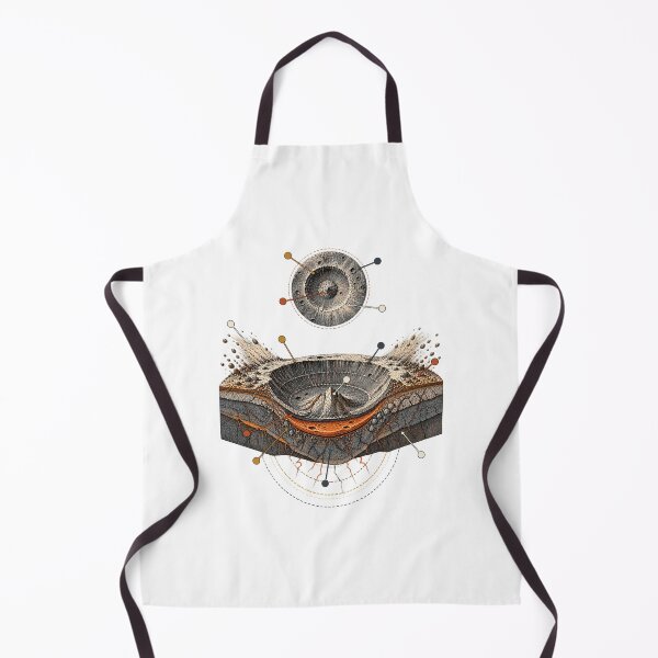 Item preview, Moon Crater Art – Vintage Lunar Exploration and Astronomy Design designed and sold by AMICO77.
