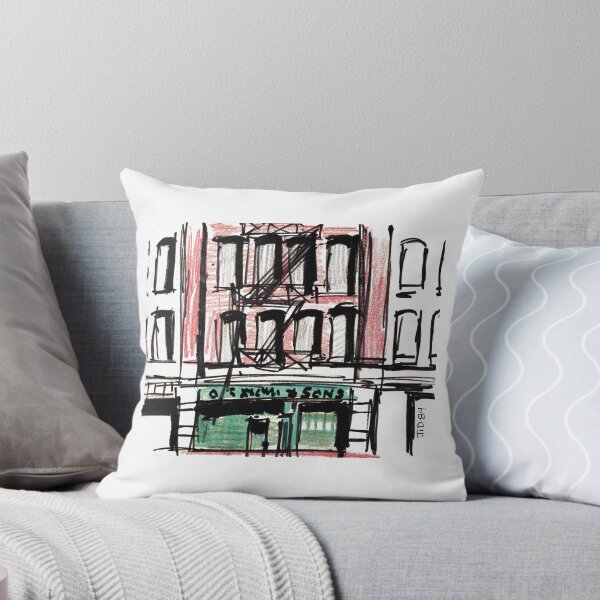 Item preview, 1984 TriBeCa Street Scene – Vintage NYC Architectural Sketch designed and sold by RedHook-Art.
