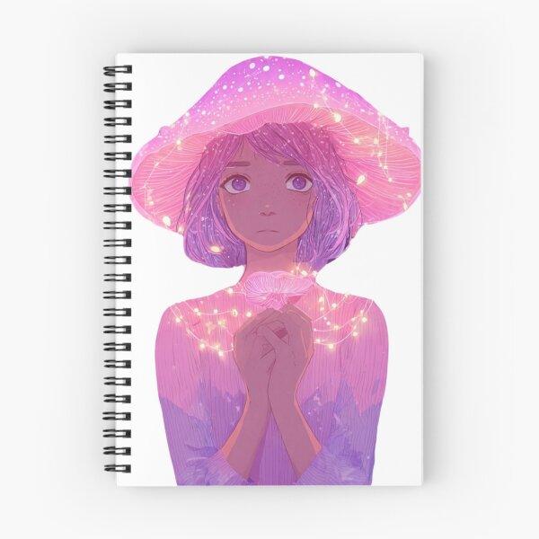 Item preview, Magical Glowing Pink Mushroom Fairy Girl designed and sold by LC&LCPlatform.