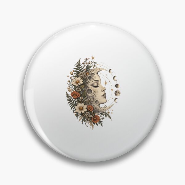 Item preview, Moon Crater Art – Vintage Lunar Exploration and Astronomy Design designed and sold by AMICO77.