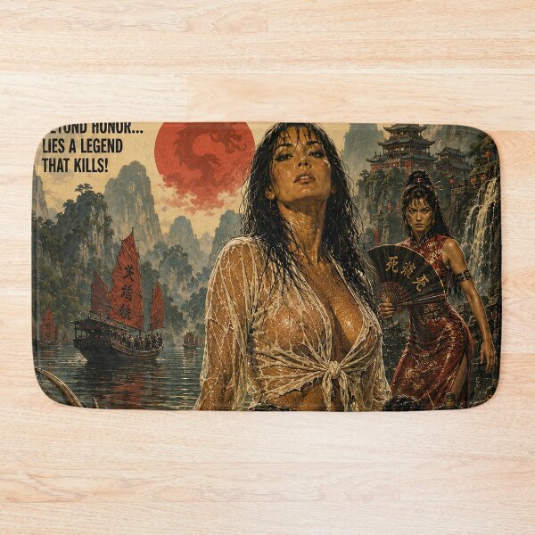 Item preview, Dragon Waters – Retro Asian Adventure designed and sold by obstinator.
