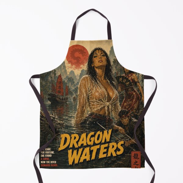 Item preview, Dragon Waters – Retro Asian Adventure designed and sold by obstinator.