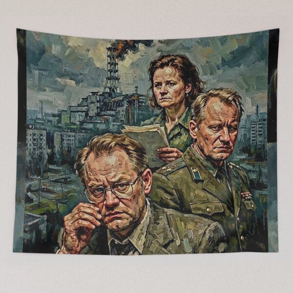 Item preview, Chernobyl Historical Drama Fine Art Tribute designed and sold by Art's Diner.