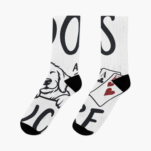 Item preview, Life is Dogs and Euchre designed and sold by Euchreverse.