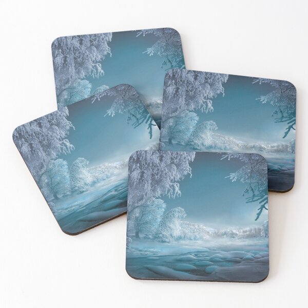 Item preview, Moonlit River Through Frosted Banks designed and sold by Igor Zenin Art.