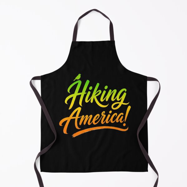 Artikelvorschau, Hiking America – Colorful Outdoor Adventure Brush Lettering entworfen und verkauft von The-Drip-Studio.