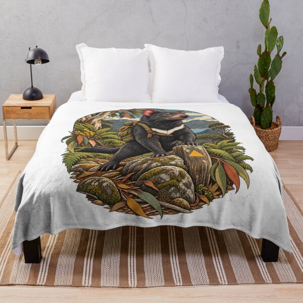 Item preview, Tasmania Travel Art – Wildlife, Mountains and Coastal Adventure designed and sold by AMICO77.