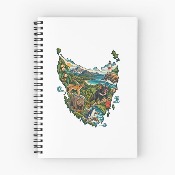 Item preview, Tasmania Travel Art – Wildlife, Mountains and Coastal Adventure designed and sold by AMICO77.
