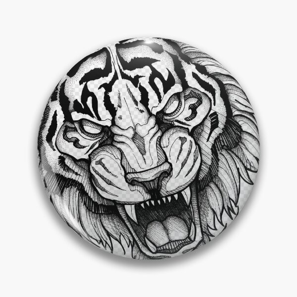 Item preview, ​Tiger tattoo designed and sold by JAPApoa.
