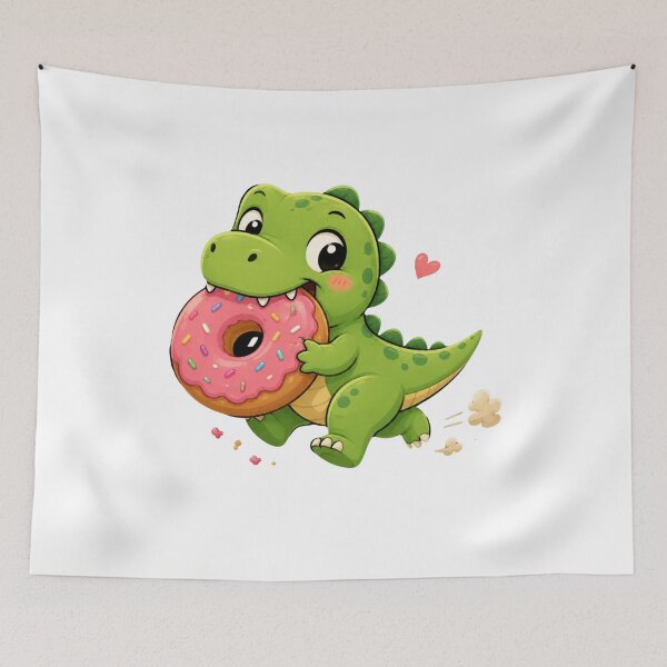 Item preview, Dino Donut Thief designed and sold by MySthore.