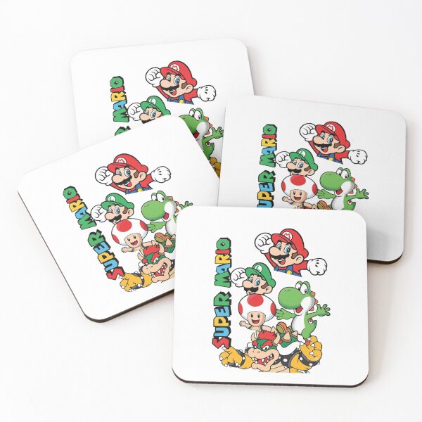 Item preview, Gráficos de videojuegos retro de Super Mario, sus amigos y Bowser designed and sold by jhgjykuo.