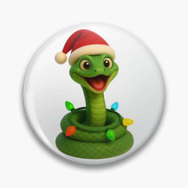 Item preview, Christmas Green Mamba designed and sold by Sillytoe.