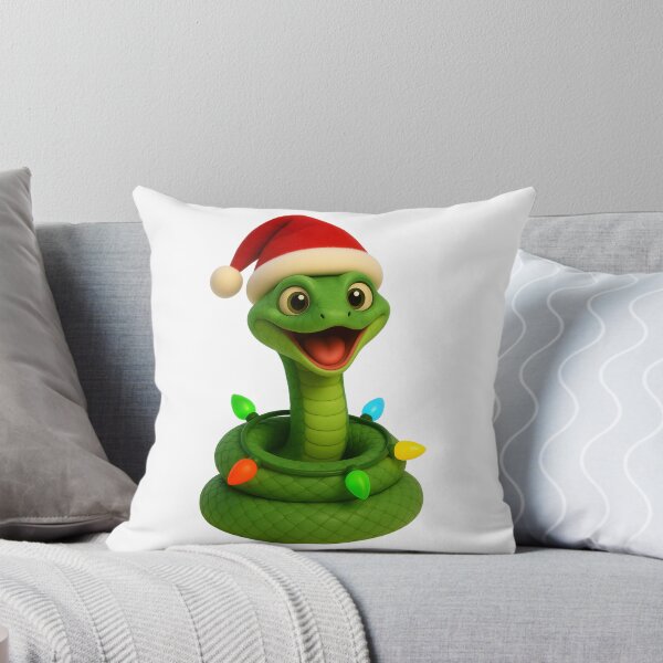Item preview, Christmas Green Mamba designed and sold by Sillytoe.