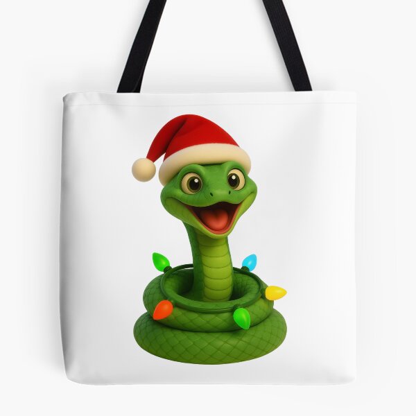 Item preview, Christmas Green Mamba designed and sold by Sillytoe.