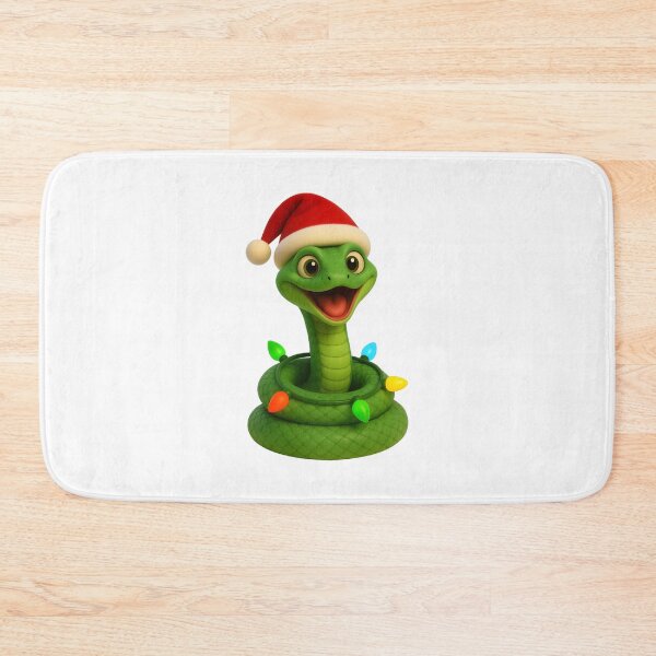Item preview, Christmas Green Mamba designed and sold by Sillytoe.