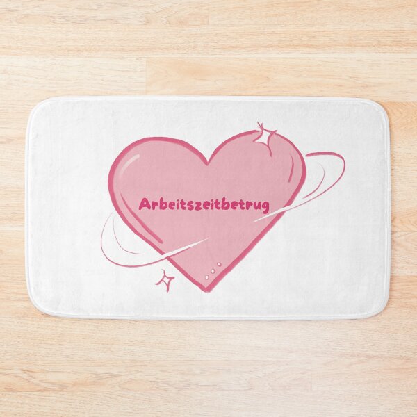 Item preview, Arbeitszeitbetrug Herz designed and sold by caramelrts.