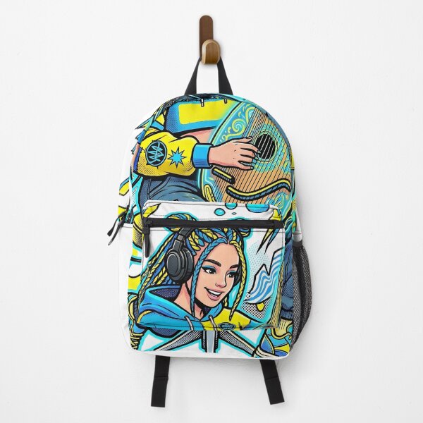 Item preview, Modern Ukrainian Bandura Girl Pop Art Music Streetwear designed and sold by KreonaTime.