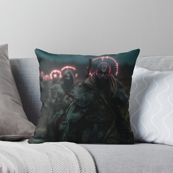 Item preview, Sci-Fi Viking Warband Wall Art, Glowing Rune Halo Poster designed and sold by AetherianArchive.