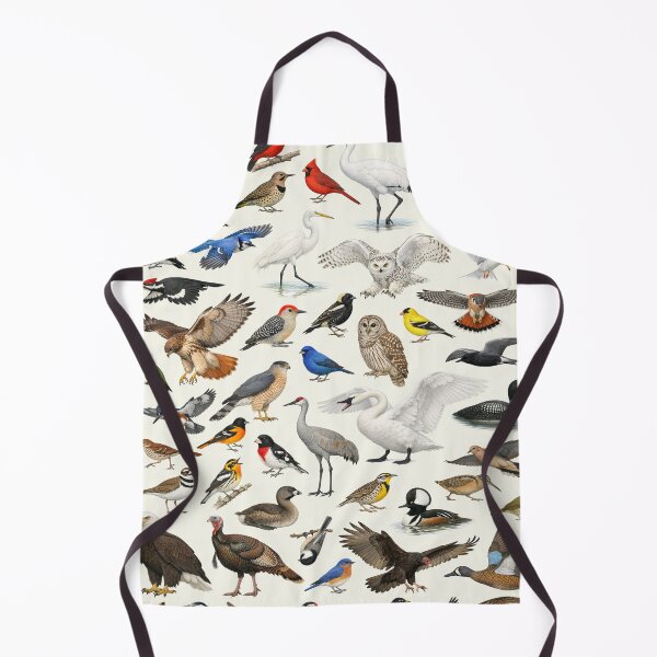 Item preview, Native Birds of Wisconsin Retro Identification Chart designed and sold by kakarikihill.