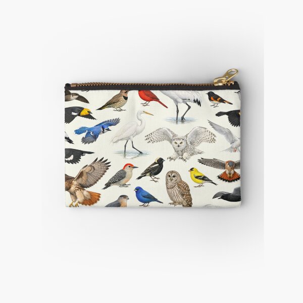 Item preview, Native Birds of Wisconsin Retro Identification Chart designed and sold by kakarikihill.