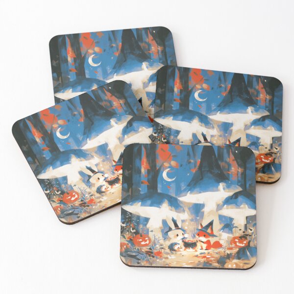 Item preview, Moonlit Woodland Halloween Gathering designed and sold by Dusk Atelier.