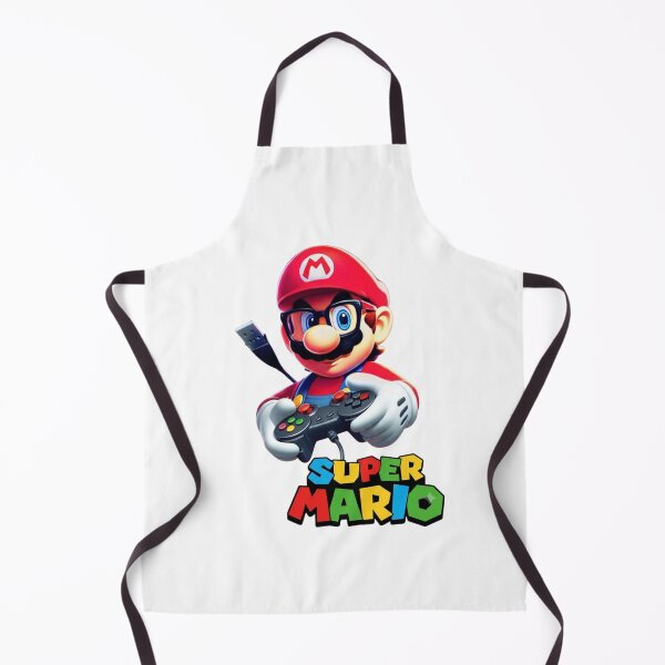 Item preview, Mario Gamer Wearing Glasses Holding Gamepad Controller designed and sold by jhgjykuo.