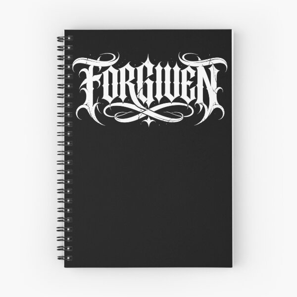 Item preview, Forgiven Psalm 103:12 Bold Christian Text Tee designed and sold by PureGritFaith.