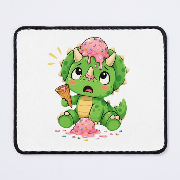 Item preview, Triceratops Ice Cream Disaster designed and sold by MySthore.