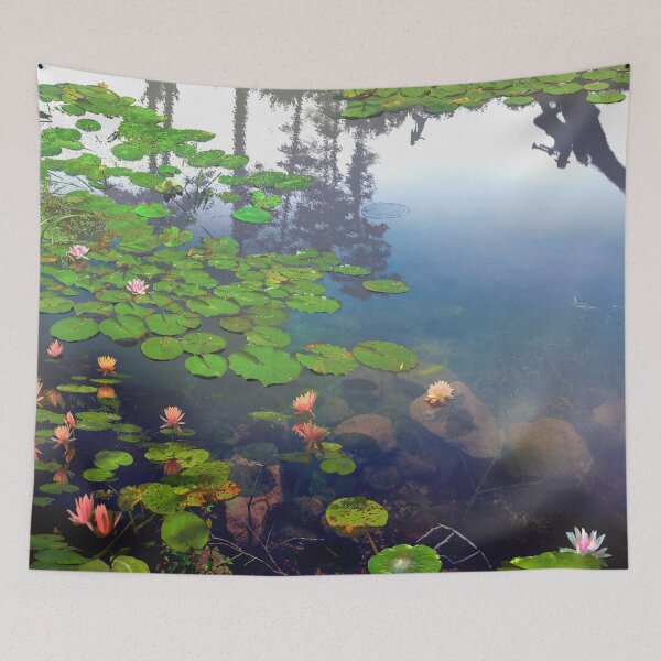 Item preview, Lily Pads and Mirrored Trees designed and sold by Igor Zenin Art.