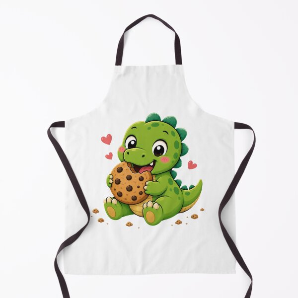Artikelvorschau, Cookie Dino – Niedlicher Kawaii-Dinosaurier mit Schokoladenkeks entworfen und verkauft von MySthore.