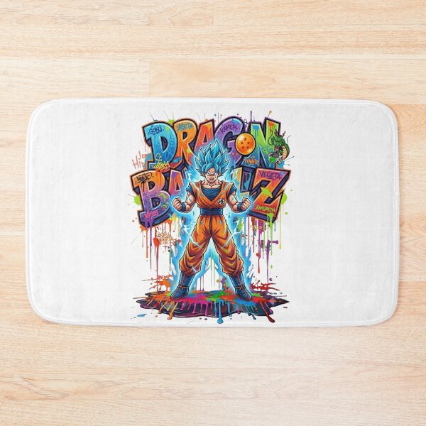 Item preview, Goku Super Saiyan Blue Dragon Ball Z Graffiti Art designed and sold by FreakToons.