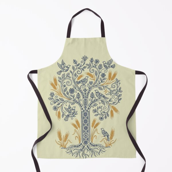 Item preview, Ukrainian Tree of Life Folk Art Wheat Birds Heritage Symbol designed and sold by KreonaTime.