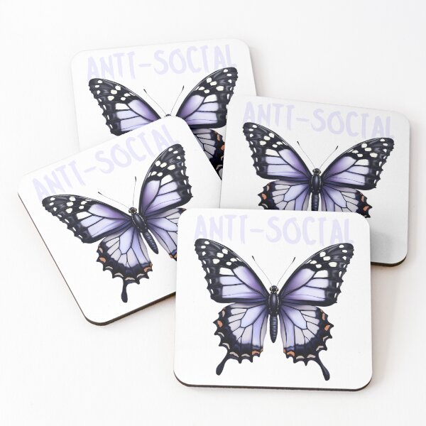 Item preview, Anti-Social Butterfly designed and sold by Auchi_Verse.