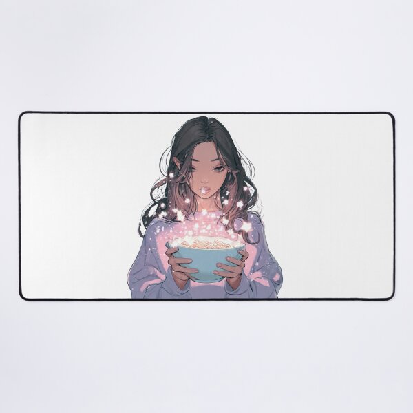 Item preview, Cozy Magical Anime Girl Stardust Bowl designed and sold by LC&LCPlatform.