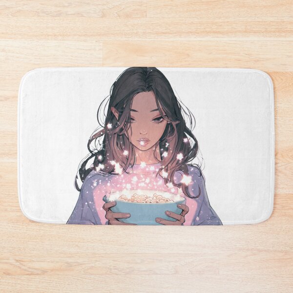 Item preview, Cozy Magical Anime Girl Stardust Bowl  designed and sold by LC&LCPlatform.