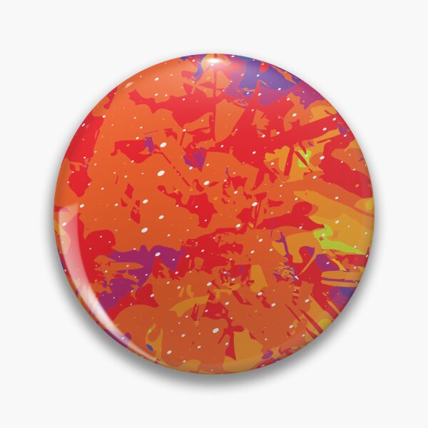 Item preview,  Vibrant Neon Paint Splatter Abstract Expressionist Pattern designed and sold by ImStickerHappy.