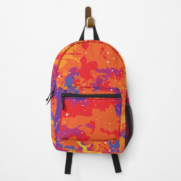 Item preview, Vibrant Neon Paint Splatter Abstract Expressionist Pattern designed and sold by ImStickerHappy.