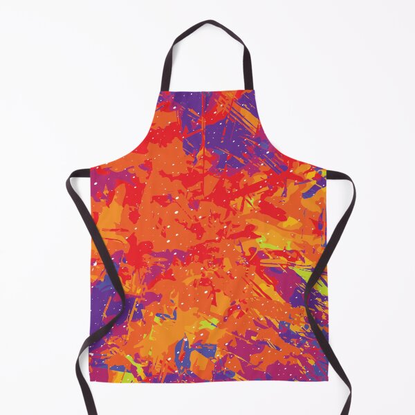 Item preview, Vibrant Neon Paint Splatter Abstract Expressionist Pattern designed and sold by ImStickerHappy.