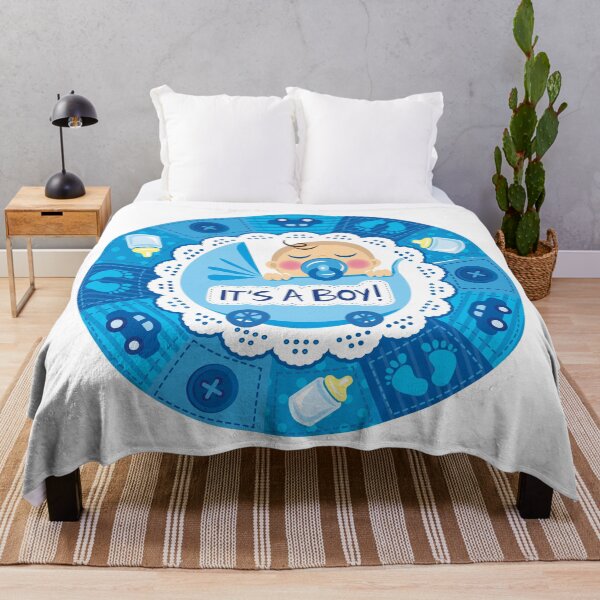 Item preview, It's a Boy Baby Shower Design designed and sold by Ekaterina Biserova.
