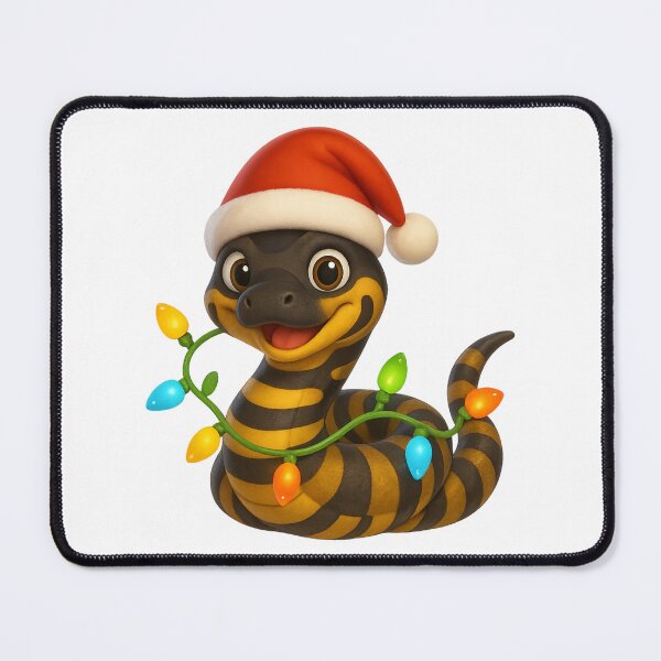 Item preview, Christmas Eastern Tiger Snake designed and sold by Sillytoe.