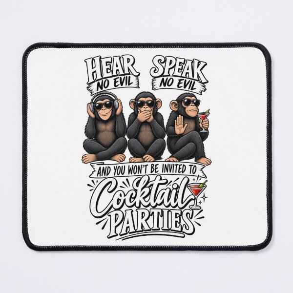 Item preview, Cocktail Party Wisdom designed and sold by Quote Gallery.
