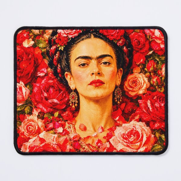 Item preview, Frida Immersed in Roses designed and sold by reggiemercedes.