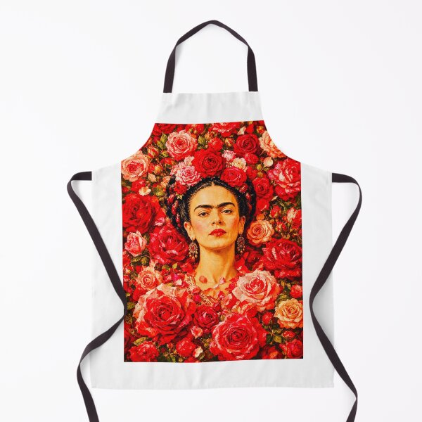 Item preview, Frida Immersed in Roses designed and sold by reggiemercedes.