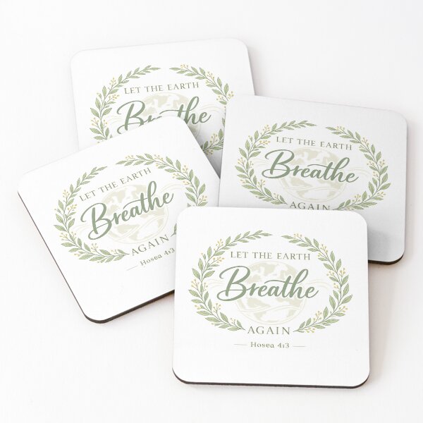 Item preview, Let the Earth Breathe Again – Hosea 4:3 Christian Nature Faith Design designed and sold by SoulThread Studio.