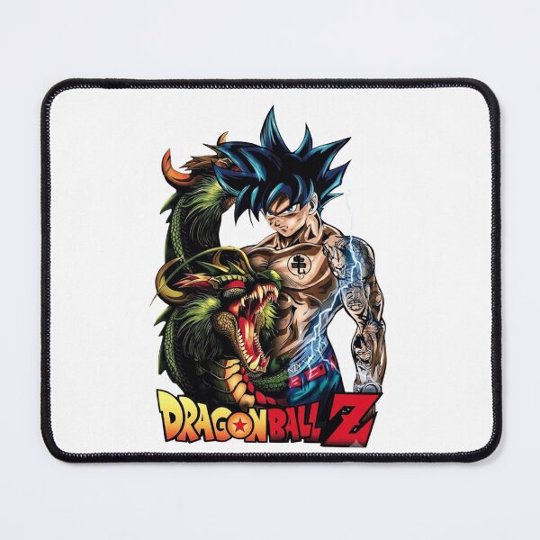 Item preview, Goku Tattooed Super Saiyan with Shenron Dragon Ball Z Graphic designed and sold by FreakToons.