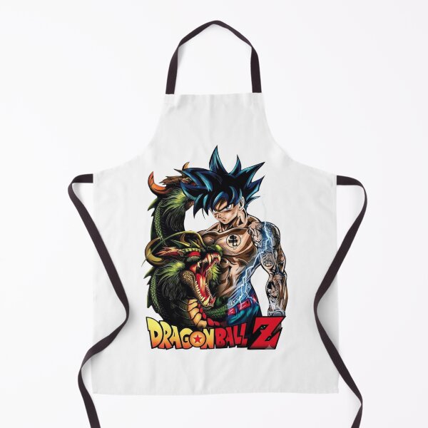 Item preview, Goku Tattooed Super Saiyan with Shenron Dragon Ball Z Graphic designed and sold by FreakToons.