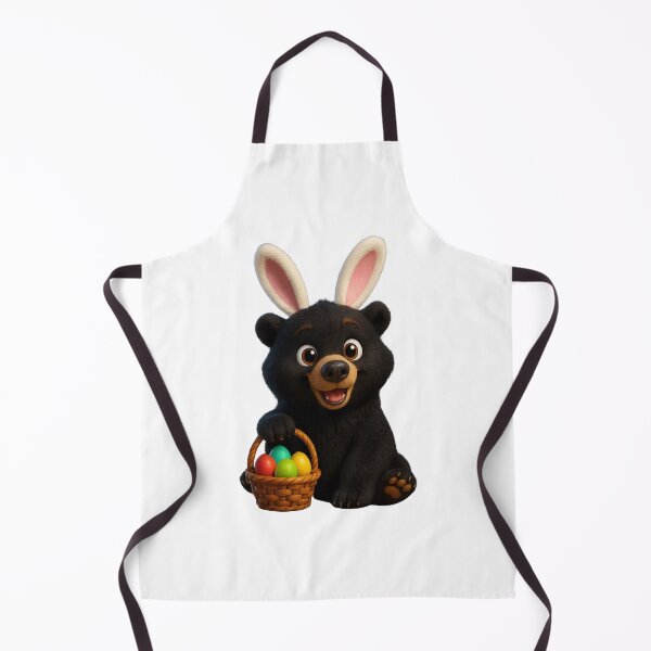 Item preview, Easter Black Bear designed and sold by Sillytoe.