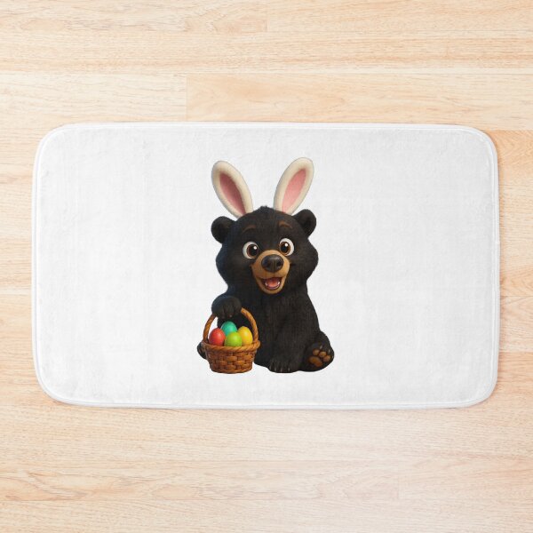 Item preview, Easter Black Bear designed and sold by Sillytoe.